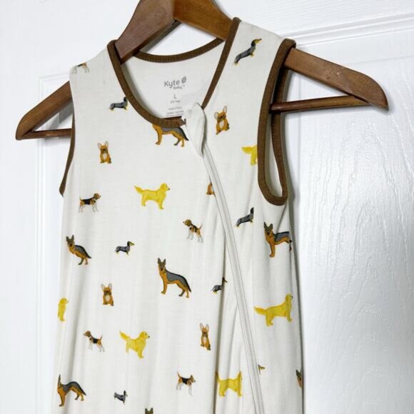 Kyte Baby 0.5 TOG Size Large Dog Print HTF Discontinued - Picture 2 of 5